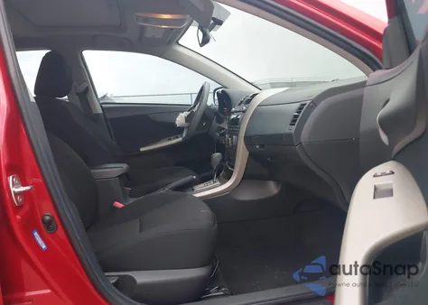 2011 Toyota Corolla S from USA, damaged, VIN 2T1BU4EE5BC708875